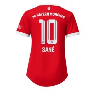 Bayern Munich Leroy Sane #10 Fotballklær Hjemmedrakt Dame 2022-23 Kortermet